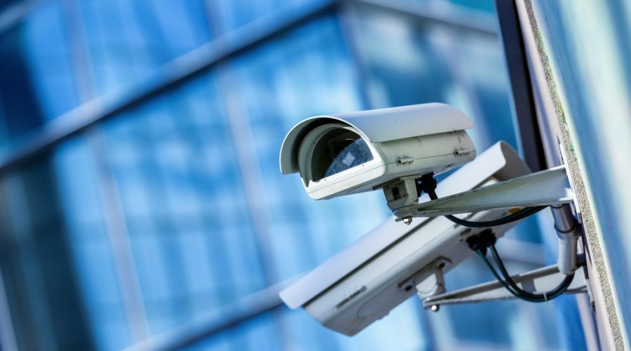 security camera and urban video