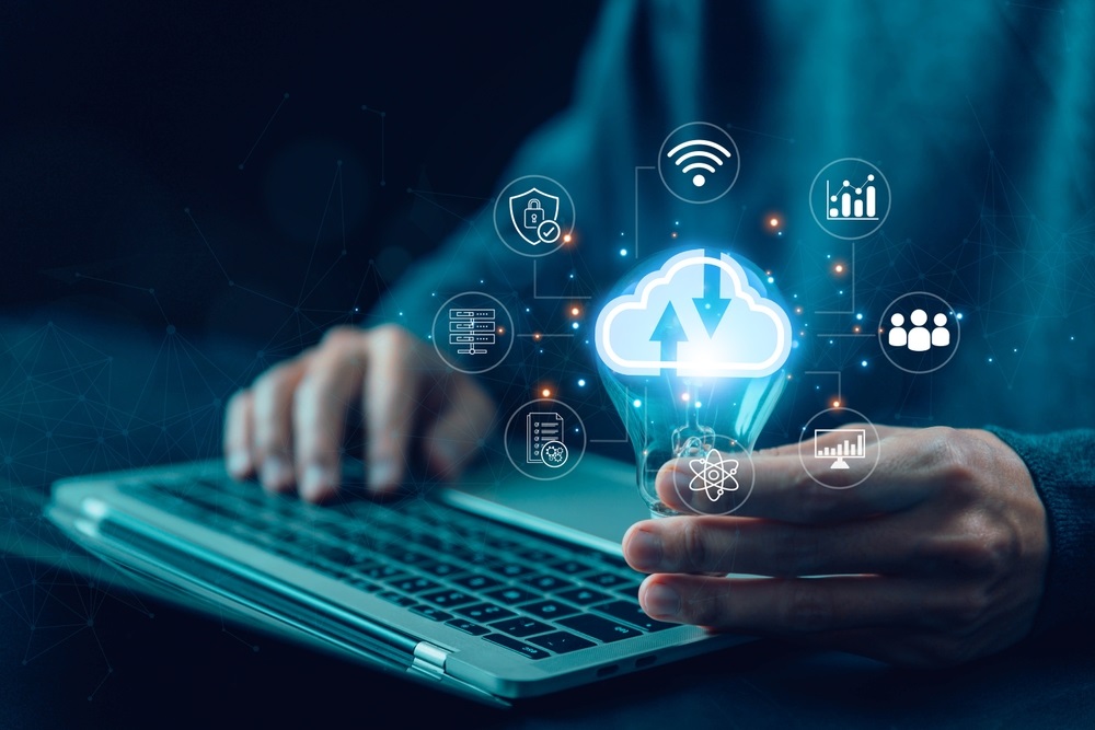 Cloud computing concept, Backup Storage Data Internet