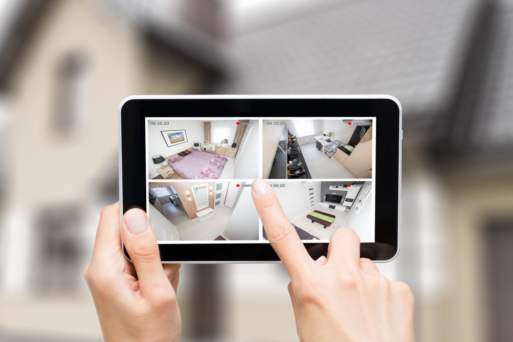 home camera cctv monitoring monitor smart house video system