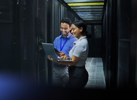 System upgrade or cyber security in server room