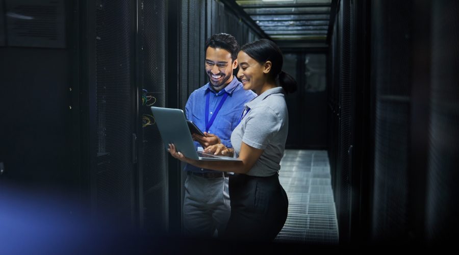 System upgrade or cyber security in server room