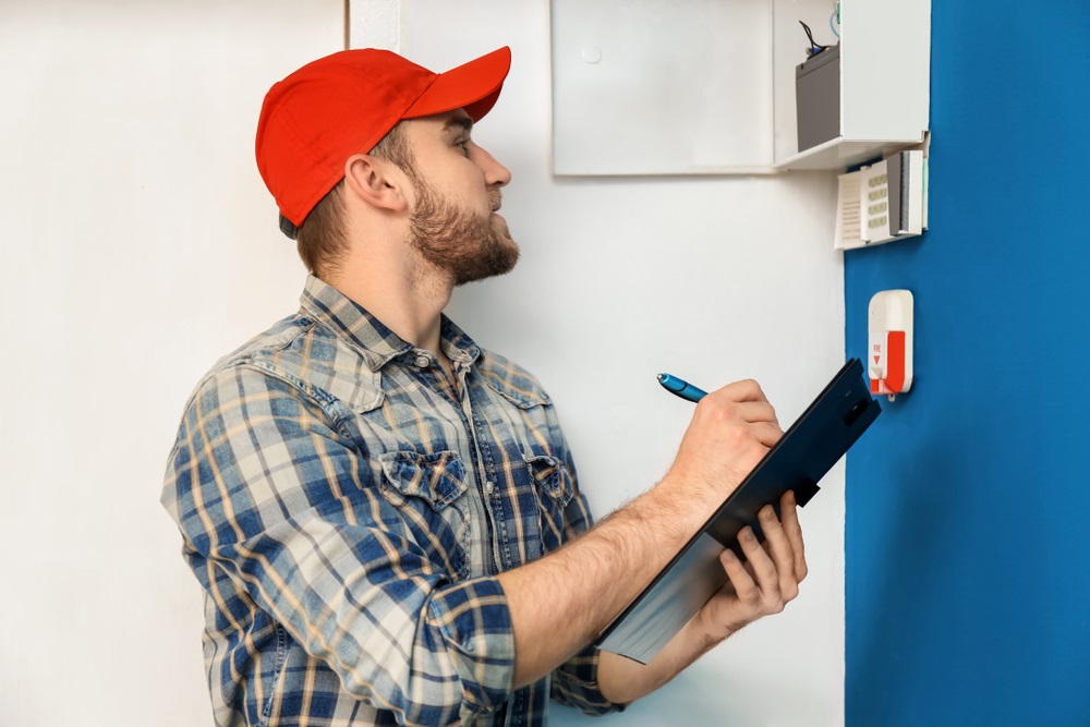 Fire alarm inspection and testing