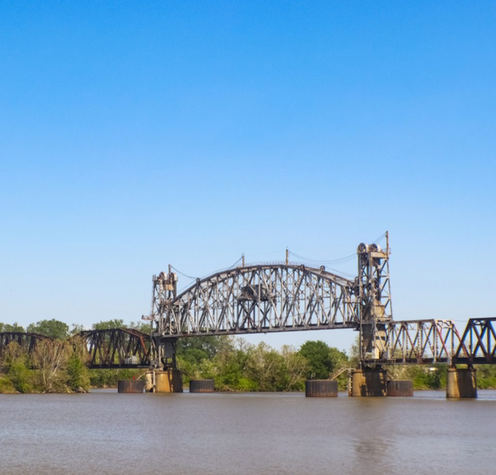 bridge over the Arkansas River on the Arkansas & Missouri Railroad between Fort Smith
